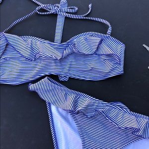 Joe Boxer striped 2 piece swim